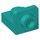 LEGO Donker Turquoise Beugel 1 x 1 met 1 x 1 Plaat Omhoog (36840)
