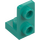 LEGO Dark Turquoise Bracket 1 x 1 with 1 x 2 Plate Up (73825)