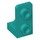 LEGO Donker Turquoise Beugel 1 x 1 met 1 x 2 Plaat Omhoog (73825)