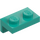 LEGO Dark Turquoise Bracket 1 x 2 - 1 x 2 (99781)