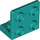 LEGO Turquoise Foncé Support 1 x 2 - 2 x 2 En haut (99207)