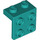 LEGO Dark Turquoise Bracket 1 x 2 with 2 x 2 (21712 / 44728)