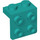 LEGO Donker Turquoise Beugel 1 x 2 met 2 x 2 (21712 / 44728)
