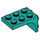 LEGO Dark Turquoise Bracket 3 x 2 with Plate 2 x 2 Downwards (69906)