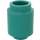 LEGO Turquoise foncé Brique 1 x 1 Rond avec goujon ouvert (3062 / 30068)