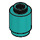 LEGO Dark Turquoise Brick 1 x 1 Round with Open Stud (3062 / 35390)