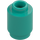 LEGO Dark Turquoise Brick 1 x 1 Round with Open Stud (3062 / 35390)