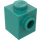 LEGO Turquoise Foncé Brique 1 x 1 avec Tenon sur Une Côté (87087)