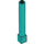 LEGO Donker turquoise Steen 1 x 1 x 6 Rond met Vierkant Basis (43888)