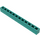 레고 어두운 청록색 벽돌 1 x 12 (6112)
