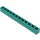 LEGO Turquoise foncé Brique 1 x 12 (6112)
