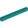 LEGO Dark Turquoise Brick 1 x 12 (6112)