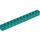 LEGO Dark Turquoise Brick 1 x 12 with Holes (3895)