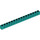 LEGO Dark Turquoise Brick 1 x 16 with Holes (3703)