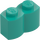 LEGO Dark Turquoise Brick 1 x 2 Log (30136)