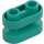 LEGO Dark Turquoise Brick 1 x 2 Rounded with open Center (77808)