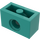 LEGO Dark Turquoise Brick 1 x 2 with Hole (3700)