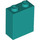 LEGO Turquoise foncé Brique 1 x 2 x 2 avec support d&#039;essieu intérieur (3245)