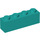 LEGO Dark Turquoise Brick 1 x 4 (3010 / 6146)