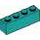 LEGO Donker Turquoise Steen 1 x 4 (3010 / 6146)