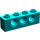 LEGO Dark Turquoise Brick 1 x 4 with Holes (3701)
