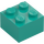 LEGO Dark Turquoise Brick 2 x 2 (3003 / 6223)