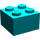 LEGO Turquoise foncé Brique 2 x 2 (3003 / 6223)