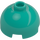 LEGO Dark Turquoise Brick 2 x 2 Round with Dome Top (Hollow Stud, Axle Holder) (3262 / 30367)