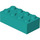 LEGO Donker Turquoise Steen 2 x 4 (3001 / 72841)