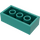 LEGO Dark Turquoise Brick 2 x 4 (3001 / 72841)