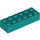 LEGO Dark Turquoise Brick 2 x 6 (2456 / 44237)