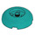 LEGO Turquoise foncé Brique 4 x 4 Rond Dome Haut (79850)