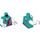 LEGO Dark Turquoise Bunny Dancer Minifig Torso (973 / 76382)