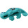 LEGO Turquoise foncé Chameleon avec Noir et Medium Azure (66418)