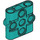 LEGO Donker turquoise Connector Balk 1 x 3 x 3 (39793)