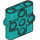 LEGO Dark Turquoise Connector Beam 1 x 3 x 3 (39793)