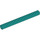 LEGO Donker Turquoise Corrugated Slang 7.2 cm (9 Studs) (23002 / 57721)