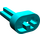 LEGO Dark Turquoise Crankshaft (2853)
