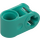 LEGO Dark Turquoise Cross Block 90° 1 x 2 (Axle/Pin) (6536 / 40146)