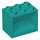 LEGO Turquoise foncé Armoire 2 x 3 x 2 avec tenons encastrés (92410)
