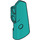 LEGO Turquoise foncé Incurvé Panneau 21 Droite (11946 / 43499)