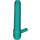 LEGO Donker turquoise Cilinder 1 x 5.5 met Handvat (31509 / 87617)