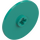 LEGO Dark Turquoise Disk 3 x 3 (2723 / 52901)