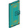 LEGO Dark Turquoise Door 1 x 3 x 6 with Arendelle Flowers (68123 / 80683)