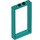LEGO Dark Turquoise Door Frame 1 x 4 x 6 (Single Sided) (40289 / 60596)