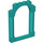 LEGO Dark Turquoise Door Frame 1 x 6 x 7 with Arch (40066)