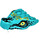 LEGO Dark Turquoise Dragon Head Upper Jaw with Gold Tribal Tattoos and Black Scales (71545 / 72362)