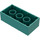LEGO Turquoise foncé Duplo Brique 2 x 4 (3011 / 31459)