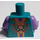 LEGO Dark Turquoise Flying Unicorn Singer Torso (973)