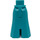 LEGO Donker Turquoise Friends Heup met Lang Skirt (dun scharnier) (36187)